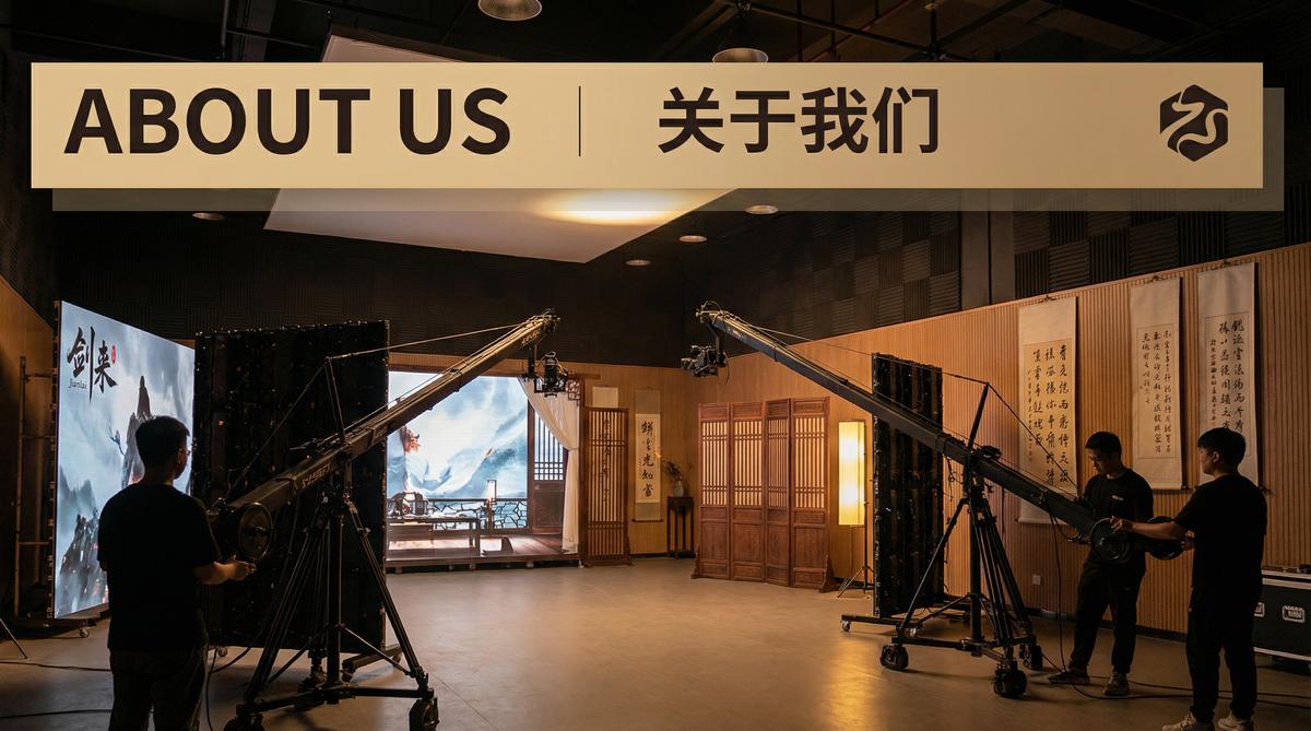 抖音风影视传媒公司拍摄现场