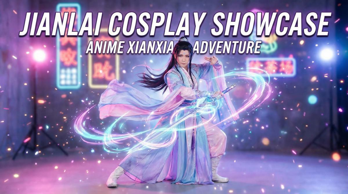 抖音风动漫视频 - 抖音风动漫视频：二次元Cosplay视频演示 仙侠风格视频教程